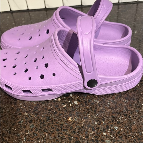 No brand Purple Clogs, size 9 - Picture 2 of 6